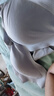 ubras情人節(jié)禮物【2件裝】無尺碼免拆V領(lǐng)內(nèi)衣女背心美背文胸罩無痕隱形 奶鹽藍(lán)+燕麥奶 曬單實(shí)拍圖