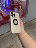 京川旭適用蘋果16promax手機殼新款散熱磁吸自帶鏡頭膜iPhone16pro全包攝像頭防摔玻璃手機殼高級感男女 【沙漠金】磁吸充電丨防指紋手汗丨啞光磨砂 iPhone 16 Pro Max 曬單實拍圖