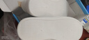 百麗尚熙品牌軟皮小白鞋女2025夏季新款鞋子百搭軟底輕便一腳蹬旅游休閑鞋 白卡 38 曬單實拍圖