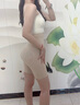 婷美（GRACEWELL）高腰收腹褲女懸浮提拉強力收肚子無(wú)痕提臀束腰產(chǎn)后塑形褲膚色M 曬單實(shí)拍圖