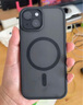 摯衛士【膚感磁吸】適用蘋(píng)果16Promax手機殼iPhone16Promax保護套磁吸無(wú)線(xiàn)充電超薄防摔親膚磨砂 午夜黑 曬單實(shí)拍圖