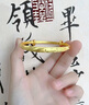 如金歲月黃金手鐲婚嫁金鐲子龍鳳鐲999足金手環(huán)活口推拉金手飾送媽媽禮物 【龍鳳呈祥】 曬單實(shí)拍圖