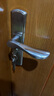 虎頓（HOTUN）房門鎖室內(nèi)門鎖臥室門鎖通用型門鎖可調(diào)節(jié)免改孔不銹鋼鎖木門鎖KTS02-M138 曬單實拍圖