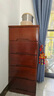 卓豹實(shí)木斗柜客廳臥室收納儲物邊角置物柜抽屜式加深50cm寬靠墻五斗櫥 20寬-63高 咖啡色3層全抽屜 整裝 曬單實(shí)拍圖