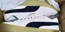 彪馬（PUMA）【厚底鞋】增高小白鞋松糕鞋女子休閑板鞋PLATFORM391942 純白色-黑色-金色-01 38 曬單實拍圖