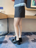 卓詩尼厚底樂福鞋女2025新款秋季復(fù)古粗跟百搭女鞋英倫風(fēng)不累腳小皮鞋 黑色 37 曬單實(shí)拍圖