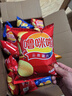 嚕咪啦土豆片薯片50克鮮切麻辣薯片休閑零食品(12袋裝) 任性燒烤 曬單實(shí)拍圖
