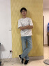 馬克華菲天絲牛仔褲男2025秋季經(jīng)典百搭哈倫褲子男通勤百搭休閑男士長(cháng)褲 曬單實(shí)拍圖