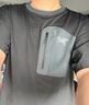始祖鳥（ARC'TERYX）Konseal 男士戶外Logo印花吸濕排汗透氣舒適寬松圓領(lǐng)速干短袖T恤 Black Grey/黑色/灰色 M （70kg-80kg）尺碼偏大 曬單實拍圖