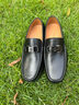 S.T.Dupont都彭輕奢商務(wù)休閑皮鞋樂(lè )福一腳蹬套腳豆豆鞋真皮透氣鞋L34130212 黑色 42 歐碼 曬單實(shí)拍圖