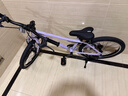 Montresor萌獸兒童自行車(chē)6-10-12歲鋁合金超輕便青少年學(xué)生單車(chē)20寸霞光紫 曬單實(shí)拍圖