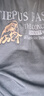 皮爾卡丹（pierre cardin）夏季寬松冰絲短袖t恤男休閑夏裝薄款圓領(lǐng)半袖體恤上衣男 671黑色短 袖 175/XL推薦140-155斤 曬單實(shí)拍圖