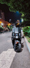 立馬電動摩托車開拓者 500里長續(xù)航1000W電機72V38Ah石墨烯電池外賣家用出行智能電瓶車 金屬黑 曬單實拍圖