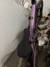 京東京造22英寸青少年兒童自行車 學生山地車7速禧瑪諾碟剎生日禮物霞光紫 曬單實拍圖