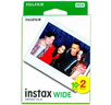 富士（FUJIFILM）instax一次成像相紙寬幅五寸膠片wide 300/210/400/evo拍立得相機link wide手機照片打印機相片 白邊(20張)含收納盒+起舞相冊+冰箱貼+邊框貼 曬單實(shí)拍圖