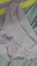 纖絲鳥TINSINO女式內(nèi)褲女士純色棉質(zhì)平角褲四角內(nèi)褲2條裝 中腰 L(165/95) 曬單實拍圖