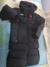 李寧情侶羽絨服加厚中長(cháng)新款保暖男女款冬季東北連帽運動(dòng)過(guò)膝大衣 曬單實(shí)拍圖