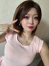 艾美琦美（AIMEIQIMEI）夏季小個(gè)子甜美連衣裙2025年新款收腰顯瘦無袖上衣蓬蓬短裙子套裝 粉色上衣+米白裙子 M 曬單實(shí)拍圖