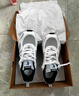 喬丹QIAODAN運動(dòng)鞋男2025秋冬季款透氣網(wǎng)網(wǎng)鞋男鞋男生鞋子牌子鞋 白色/黑色 40 曬單實(shí)拍圖
