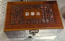 杜緹文玩核桃葫蘆包裝禮品收納展示木盒帶隔斷收納密封養(yǎng)珠罐底座架子 古典核桃收納盒【單個】 曬單實拍圖
