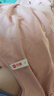 芬騰2025新款V領(lǐng)睡裙女夏季純棉短袖蕾絲睡衣中長(cháng)款連衣裙 豆沙粉 XL 曬單實(shí)拍圖