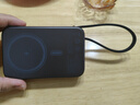 移速【3C認證】磁吸充電寶20000毫安自帶線45W快充Magsafe移動電源小巧便攜可上飛機適用于安卓蘋果 曬單實拍圖
