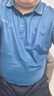 海瀾之家（HLA）短袖POLO衫男款輕商務(wù)含桑蠶絲短袖男夏季父親節(jié)禮物 中藍(lán)89 XL 180/96A  推薦76-82kg 曬單實(shí)拍圖
