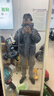 波司登（BOSIDENG）【太空聯(lián)名】羽絨服新國標90絨男女短款升級3.0科技鎖溫保暖外套 【店長推薦】星辰深灰8A18 S 160/84A 曬單實拍圖