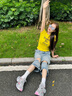 CAMILA KSENIA老爹鞋女士2025新款夏季厚底增高時(shí)尚透氣休閑鞋子百搭網(wǎng)面運動(dòng)鞋 粉色 37 曬單實(shí)拍圖
