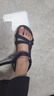 斯凱奇（Skechers）七夕禮物涼鞋女夏季透氣涼拖鞋運(yùn)動(dòng)涼拖鞋平底溯溪鞋沙灘鞋141451 曬單實(shí)拍圖
