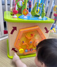 Hape【歐盟品質(zhì)】六面體早教盒子繞珠配對滾珠 益智玩具兒童禮物 開心農(nóng)場游戲盒 1-3Y 曬單實拍圖