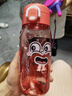 特百惠（Tupperware）樂趣易開蓋550ml男女學(xué)生便攜背帶安全鎖扣彈蓋夏季塑料水杯子 西瓜紅550ml 曬單實(shí)拍圖
