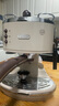 德龍咖啡機(jī) ECO310KG200咖啡機(jī)研磨器電動(dòng)磨豆機(jī)汪小白定制禮盒裝奶油白 泵壓式半自動(dòng)咖啡機(jī) 黃金萃取 曬單實(shí)拍圖