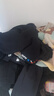 古由卡（GUUKA）xAGAHOT潮牌t恤男士短袖情侶裝衣服夏季男裝青年半袖打底衫寬松型 黑色 F7918 M 曬單實(shí)拍圖