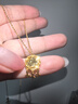 曼卡龍黃金項鏈星動捕夢網(wǎng)足金項鏈爆閃星星計價生日禮物送女友 星動捕夢網(wǎng) 4.33g 曬單實拍圖