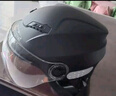 Andes HELMET3c認證電動摩托車頭盔男四季女士夏季頭盔安全帽四季通用夏天半盔 啞黑黑茶短【升級3C款】 均碼 曬單實拍圖