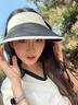 JCZS德國品牌防曬帽帽子女士夏季2025年新款遮臉大帽檐戶(hù)外太陽(yáng)帽防紫 米色【涼感冰絲 三層防曬】 均碼 曬單實(shí)拍圖