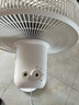 美的（Midea）電風扇 家用七葉立式落地扇宿舍臥室輕音節(jié)能搖頭桌面小風扇大風力空氣循環(huán)風扇 SAF30AC  曬單實拍圖
