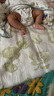 babycare嬰兒童涼席夏季寶寶幼兒園席子透氣吸汗抑菌涼感扭扭樹(shù)豆綠65x120 曬單實(shí)拍圖