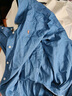 POLOWALK長(cháng)袖襯衫女式2025春季新品時(shí)尚氣質(zhì)通勤寬松百搭上衣外套 牛仔藍 M /160 曬單實(shí)拍圖