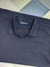 十如仕新品Polo衫男短袖【海鷗領(lǐng)】通勤t恤商務(wù)休閑夏裝波羅衫 P24-02 海軍藍 L 曬單實拍圖