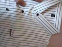 JASONWOOD高端品牌男裝短袖襯衫男2025夏季新款薄款商務(wù)休閑條紋男士襯衣服 高檔白色【夏季短袖】 XL 【建議130-150斤左右】 曬單實(shí)拍圖