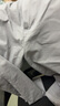 真維斯（JEANSWEST）休閑褲男2025春夏時尚潮流百搭寬松舒適休閑褲男淺灰32 曬單實拍圖