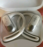 韶音（SHOKZ）【國(guó)家補(bǔ)貼】OpenFit Air T511開(kāi)放式藍(lán)牙耳機(jī)掛耳式不入耳運(yùn)動(dòng)跑步非骨傳導(dǎo) 冰川白 曬單實(shí)拍圖