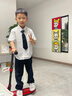 衣諾坊兒童襯衫套裝西褲演出服男童主持人西裝六一表演服園服畢業(yè)照 曬單實拍圖