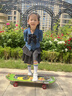 哈羅小黃鴨（G.DUCKKIDS）女童套裝裙子夏裝2025新款牛仔兒童裝夏季連衣裙女大童洋氣公主裙 藍(lán)色  牛仔短袖+短裙(內(nèi)有安全褲 120 cm 曬單實(shí)拍圖