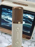 索愛(ài)（soaiy）GC520Pro 懸浮歌詞藍牙K歌音箱無(wú)線(xiàn)話(huà)筒麥克風(fēng)一體式兒童戶(hù)外家庭用ktv男女唱歌生日禮物 白 曬單實(shí)拍圖
