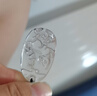紫葶天然黃水晶十二生肖吊墜項(xiàng)鏈男女款掛件掛墜飾品禮物 白水晶生肖屬鼠-搭配半珠鏈 曬單實(shí)拍圖