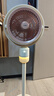 海爾（Haier）空氣循環(huán)扇大風(fēng)量搖頭電風(fēng)扇抑菌凈化語(yǔ)音風(fēng)扇家用臺(tái)式落地扇輕音臥室節(jié)能風(fēng)扇柔風(fēng)輕羽扇電風(fēng)扇 【等離子殺菌】語(yǔ)音直流循環(huán)扇HFX-Y2367AD 曬單實(shí)拍圖