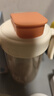 小土豆（potato）兒童水杯PP牛奶杯直飲吸管杯帶手柄2歲以上 330ml晨橘黃 曬單實(shí)拍圖
